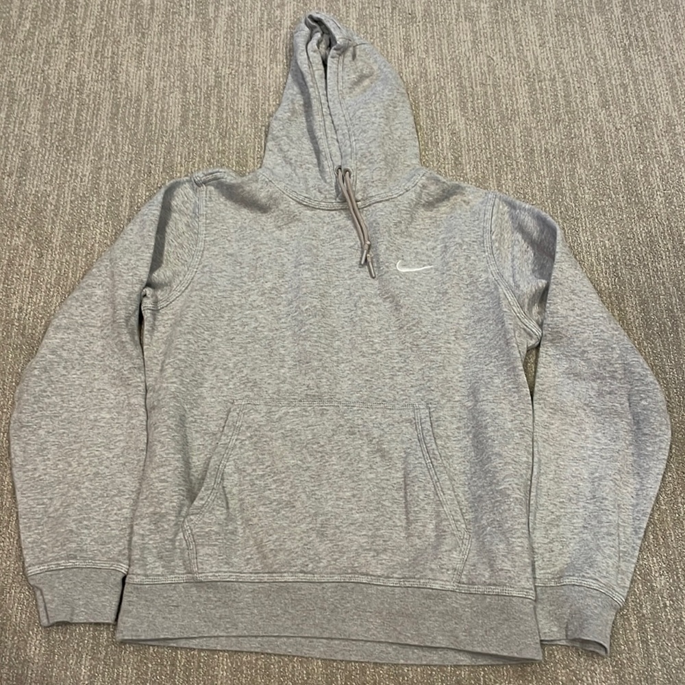 vintage nike gray hoodie